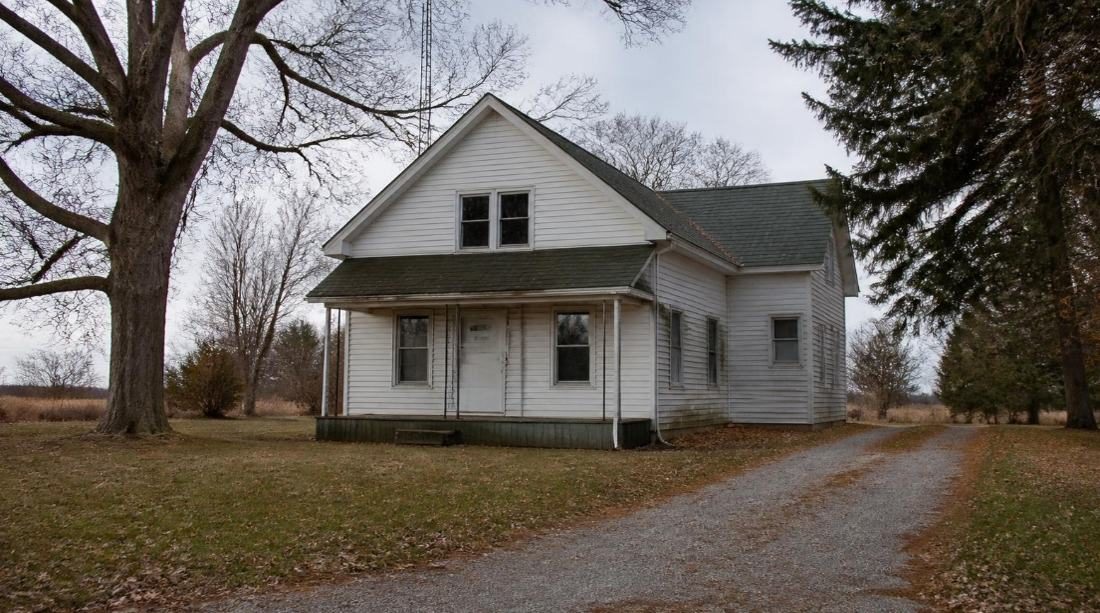 The existing house